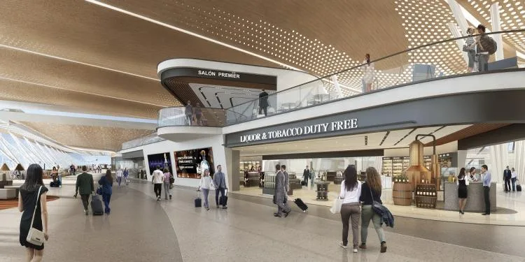 BIM Architecture | Guadalajara Airport Terminal 2: CRTKL creates a net zero transportation hub for the ancient city of Mexico