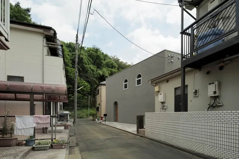 BIM architecture | Clever ideas for housing space in densely populated residential areas in Japan | Independent housing in Japan