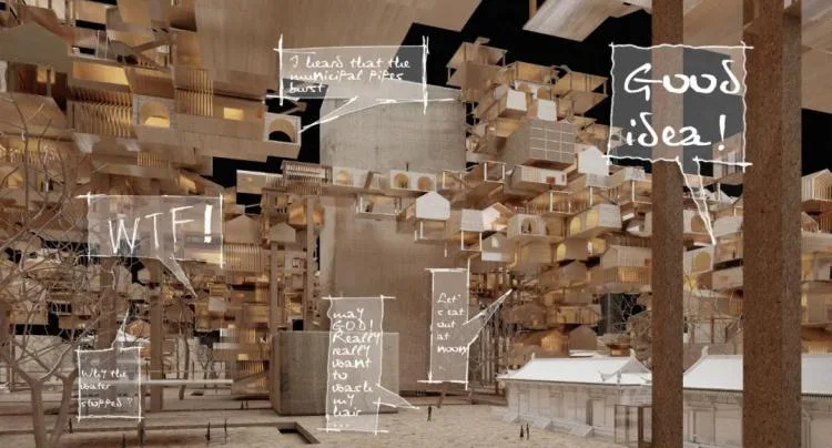 BIM Architecture | 2020 Hope Cup First Prize Interpretation: Ancient City Pacemaker, Urban Utopia