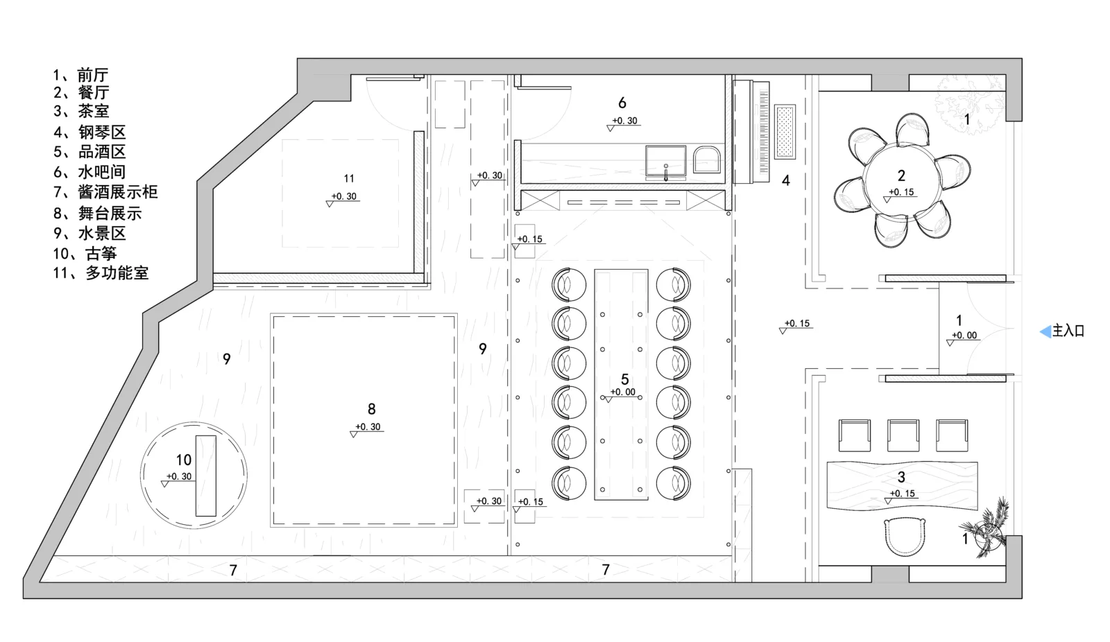 BIM Architecture | Shanghai Xuhui 'Youjian Jiutang'/DCDSAA Dianchuan Architecture Firm