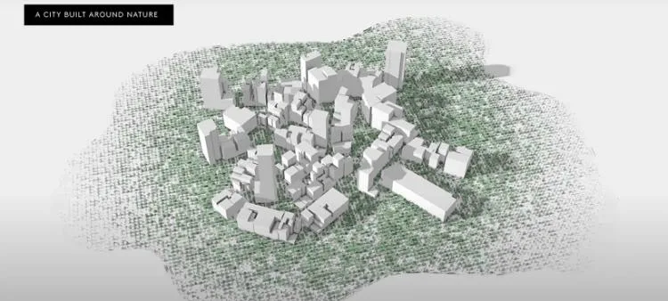 BIM Architecture | Saudi Arabia announces plans to build a 170 kilometer AI city without cars or streets