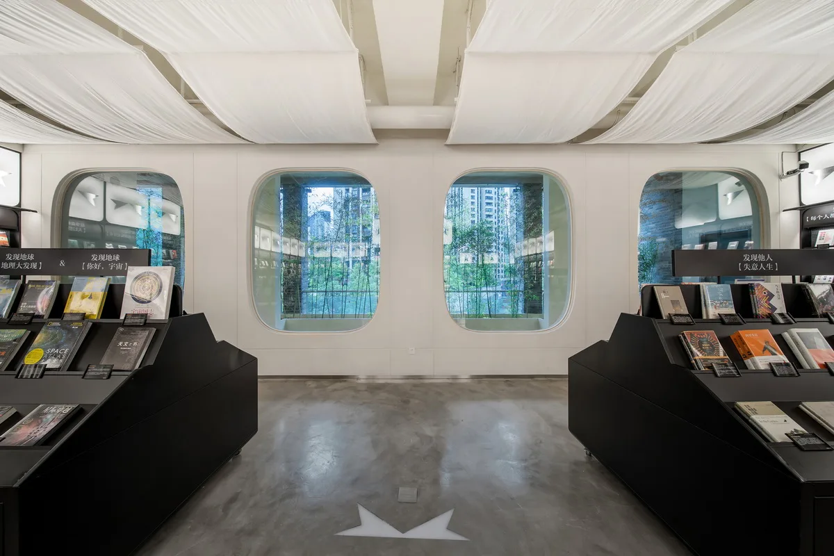BIM Architecture | Gutenberg Xinghan Bookstore: Creating Scene Space/Untamed Architecture