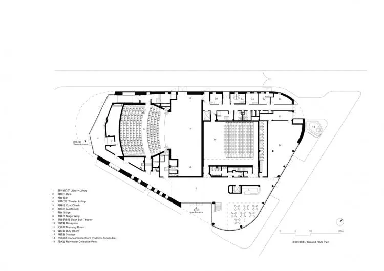 BIM Architecture | Shanghai Pinghe Book Theater/OPEN Architecture