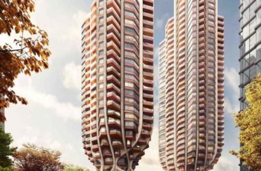 Heatherwick Studio Unveils Curved Twisting Twin Towers Design for Vancouver-BIM WORLD