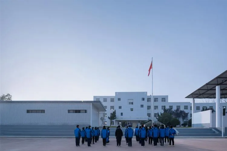 BIM Architecture | Rural Revitalization: Renovation of Township Middle Schools - Planning and Design of Xinrui Guhe Middle School in Quanjiao County/Shanghai Sixu Architecture
