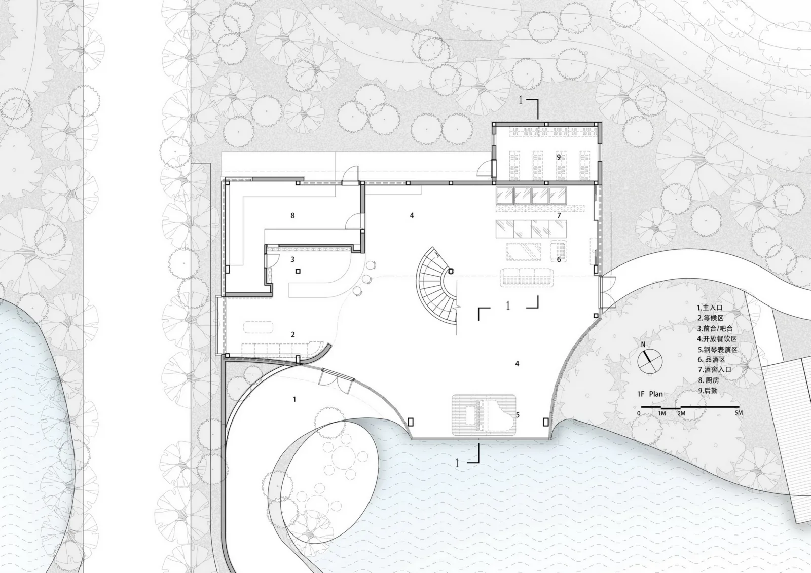 BIM Architecture | Nankun Secret Art Restaurant/Outside City Architecture