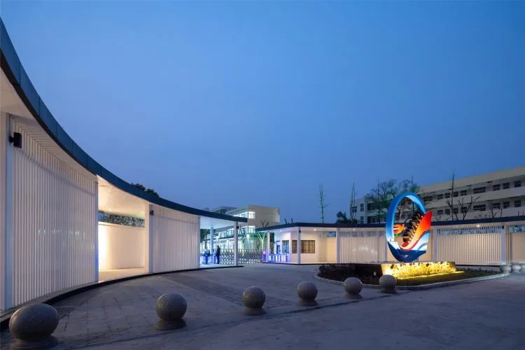 BIM Architecture | Rural Revitalization: Renovation of Township Middle Schools - Planning and Design of Xinrui Guhe Middle School in Quanjiao County/Shanghai Sixu Architecture