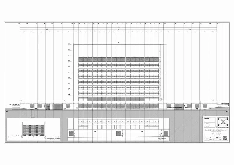 BIM Architecture | Classic Project: The Story of Light and Concrete | Granada Savings Bank Headquarters