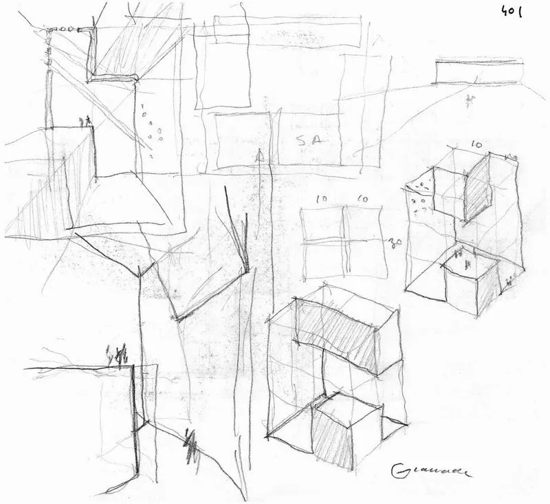 BIM Architecture | Classic Project: The Story of Light and Concrete | Granada Savings Bank Headquarters
