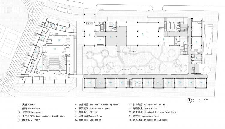 BIM Architecture | Enlightenment of Order - Huazhan Campus of Shanghai Gao'an Road No.1 Primary School/Shanshui Xiu Architectural Firm