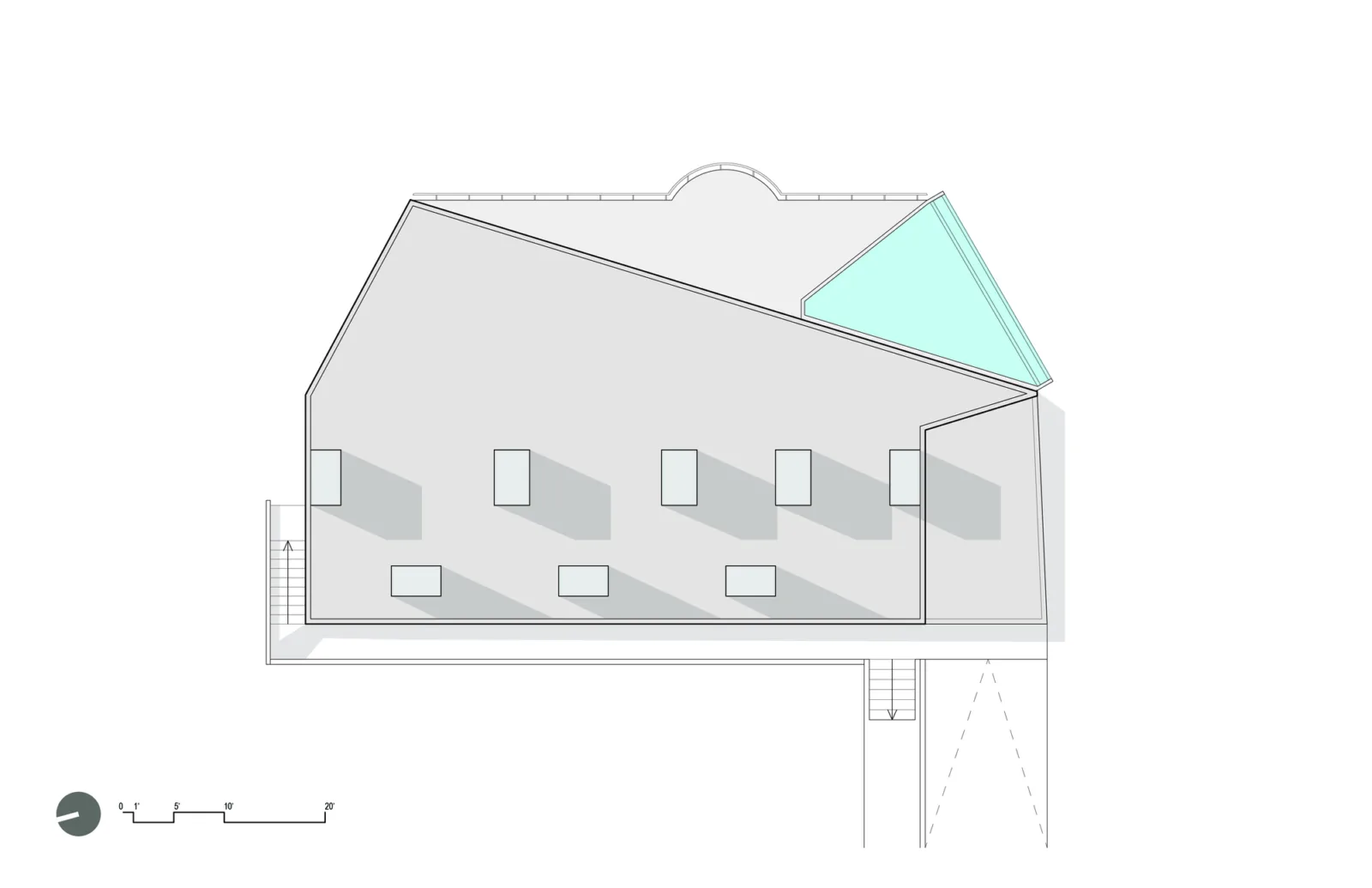 BIM Architecture | Puerto Rico White 'Chimney' Residence: Half Enclosed, Half Outward/FUSTER+Architects