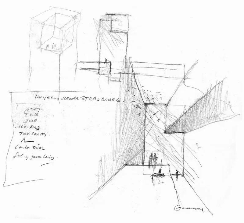 BIM Architecture | Classic Project: The Story of Light and Concrete | Granada Savings Bank Headquarters