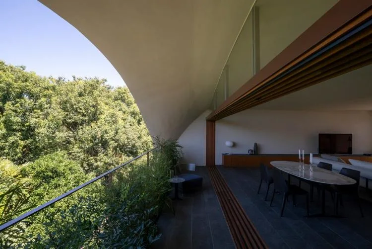 BIM Architecture | Tokyo Sky Cave Residence: A Tranquil Natural Residence/IKAWAYA Architects