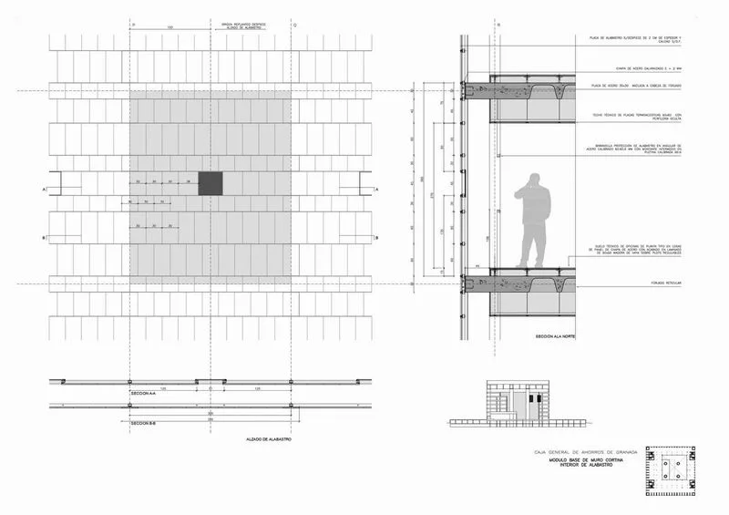 BIM Architecture | Classic Project: The Story of Light and Concrete | Granada Savings Bank Headquarters