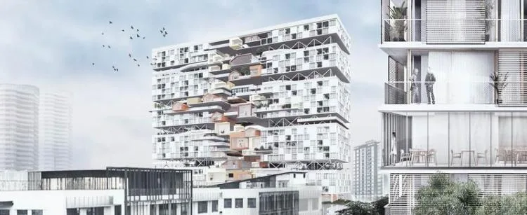 BIM Architecture | Second Prize of 2020 Benchmark Cup | Resilient Community of Qingyin Co living in Response to Epidemic and Aging Issues