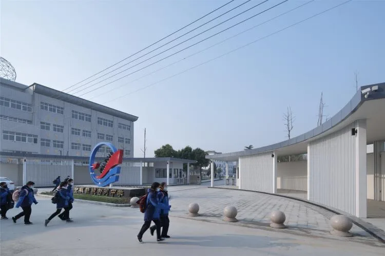 BIM Architecture | Rural Revitalization: Renovation of Township Middle Schools - Planning and Design of Xinrui Guhe Middle School in Quanjiao County/Shanghai Sixu Architecture