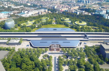 BIM Architecture: MAD's New Jiaxing Project - The 'Railway Station in the Forest-BIM WORLD