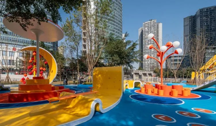 BIM Architecture | Golden Horse Wizard of Oz, a New Type of Public Space "City Toy"/Baizhu Design