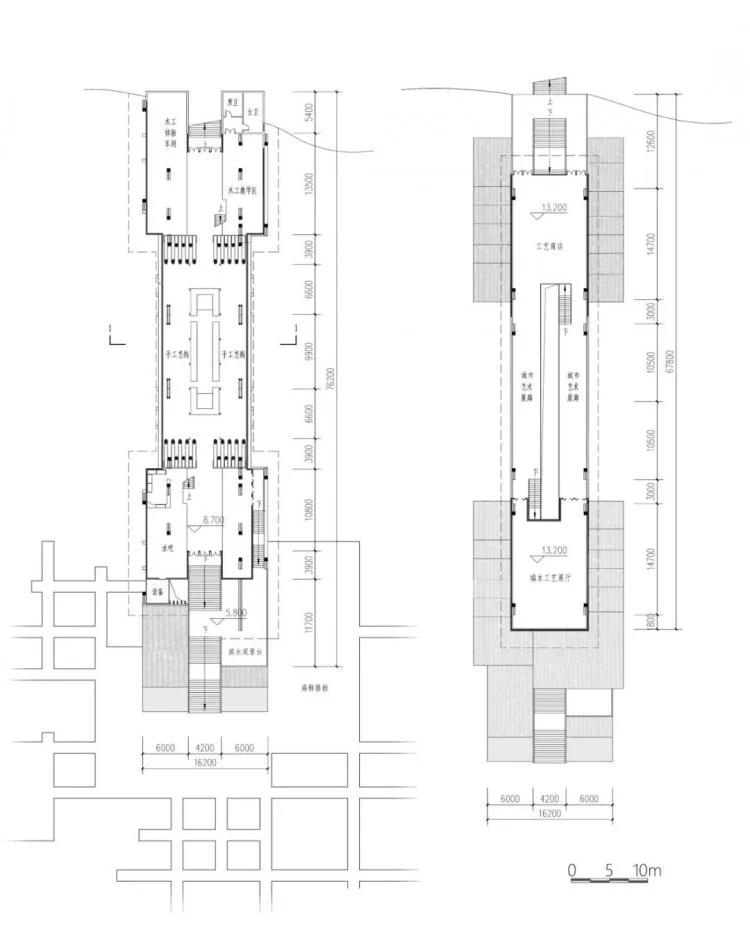 BIM Architecture | 2019 Benchmark Cup Second Prize | Building a Waterfront Craft Museum with Traditional Wooden Arch Bridge Technology