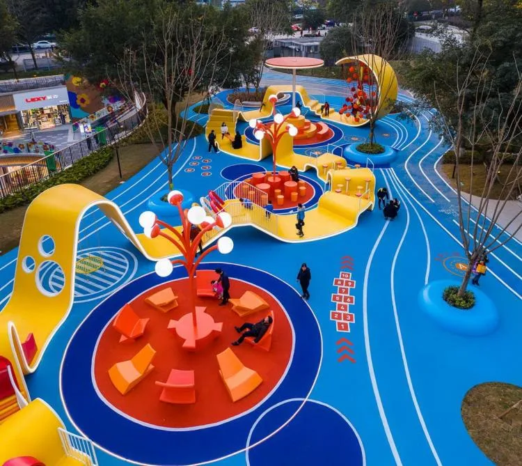 BIM Architecture | Golden Horse Wizard of Oz, a New Type of Public Space "City Toy"/Baizhu Design