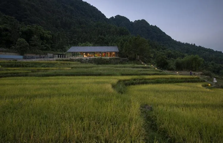 BIM Architecture | Livable and Tourable, Between Half Mountain and Rice Fields: Architectural Design of Bagu Su Ji in Dianjiang, Chongqing/Sanwen Architecture