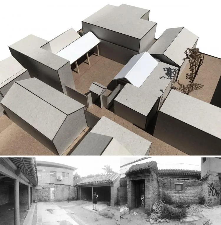 BIM Architecture | 'Quezhe' is a venue regeneration/drama architecture design studio for hutongs and courtyards