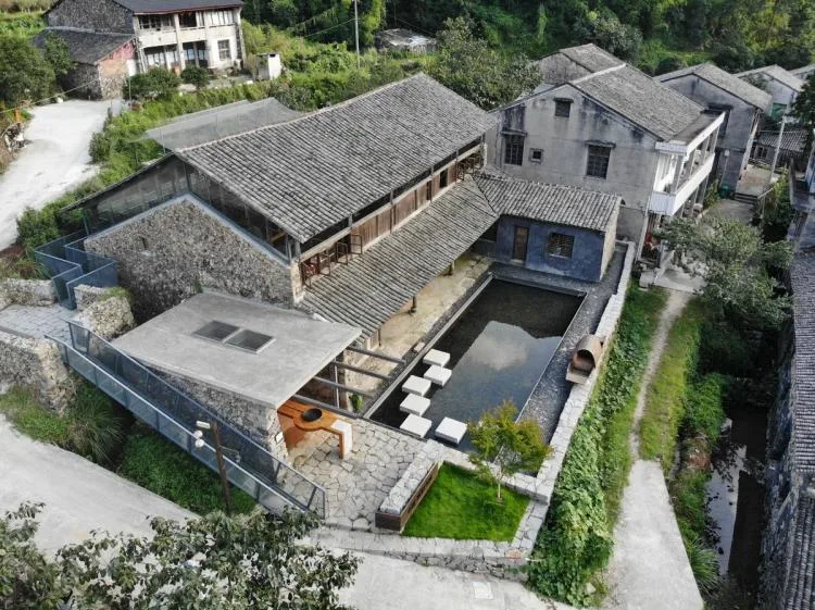 BIM Architecture | Xiao'ao Zhongtong Cultural Station: Living leisurely in a quaint village/Designing for all living beings