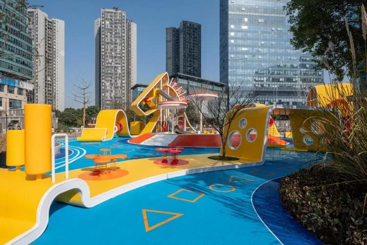 BIM Architecture | Golden Horse Wizard of Oz, a New Type of Public Space "City Toy"/Baizhu Design