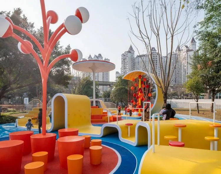 BIM Architecture | Golden Horse Wizard of Oz, a New Type of Public Space "City Toy"/Baizhu Design