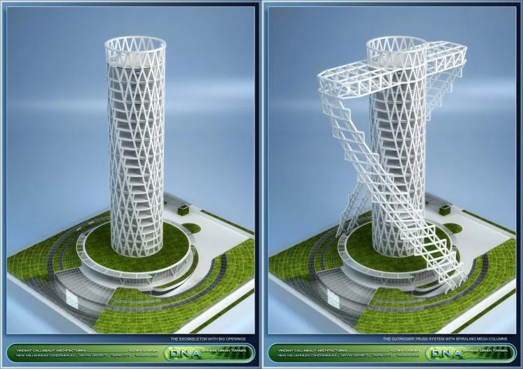 BIM Architecture | Taozhu Hidden Garden, Anti Global Warming+Low Carbon Ecological Housing/Vincent Callebaut Architects