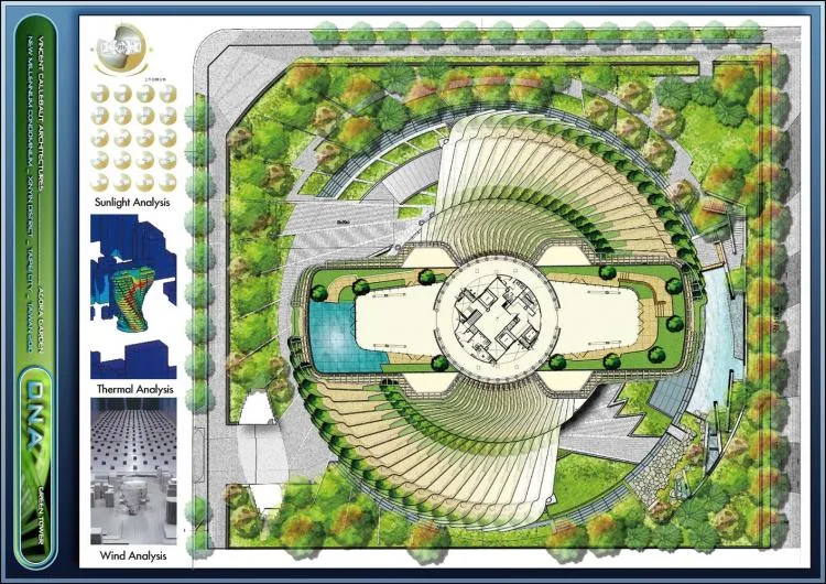 BIM Architecture | Taozhu Hidden Garden, Anti Global Warming+Low Carbon Ecological Housing/Vincent Callebaut Architects