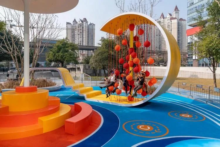 BIM Architecture | Golden Horse Wizard of Oz, a New Type of Public Space "City Toy"/Baizhu Design