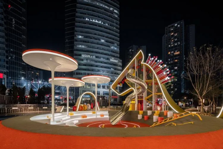 BIM Architecture | Golden Horse Wizard of Oz, a New Type of Public Space "City Toy"/Baizhu Design