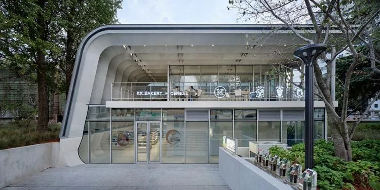 BIM Architecture | Shanghai Suzhou River Sinopec Gas Station Renovation/Tongji Original Design Studio