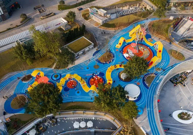BIM Architecture | Golden Horse Wizard of Oz, a New Type of Public Space "City Toy"/Baizhu Design