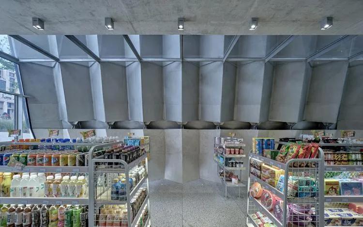 BIM Architecture | Shanghai Suzhou River Sinopec Gas Station Renovation/Tongji Original Design Studio