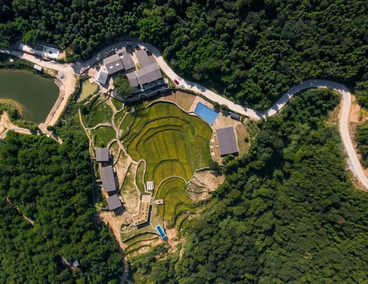 BIM Architecture | Livable and Tourable, Between Half Mountain and Rice Fields: Architectural Design of Bagu Su Ji in Dianjiang, Chongqing/Sanwen Architecture