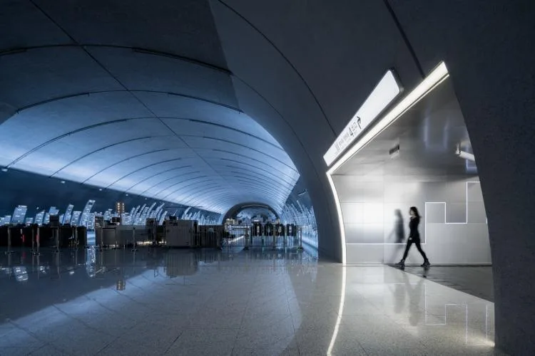 BIM architecture | The most beautiful subway station in Shanghai, have you checked in/Wutopia Lab