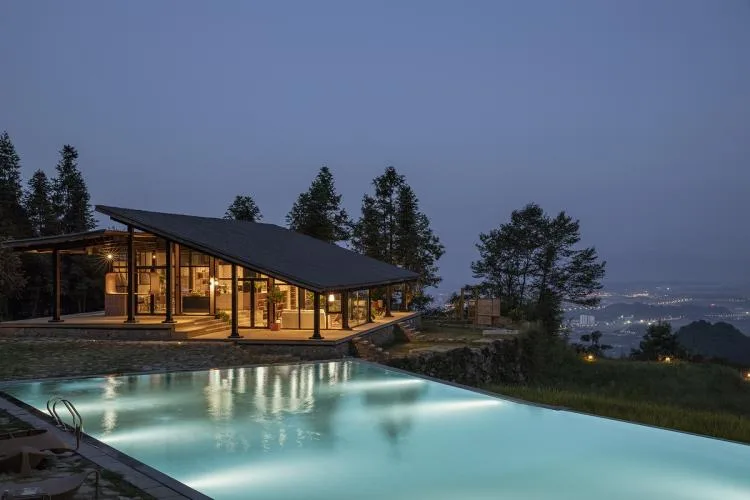 BIM Architecture | Livable and Tourable, Between Half Mountain and Rice Fields: Architectural Design of Bagu Su Ji in Dianjiang, Chongqing/Sanwen Architecture