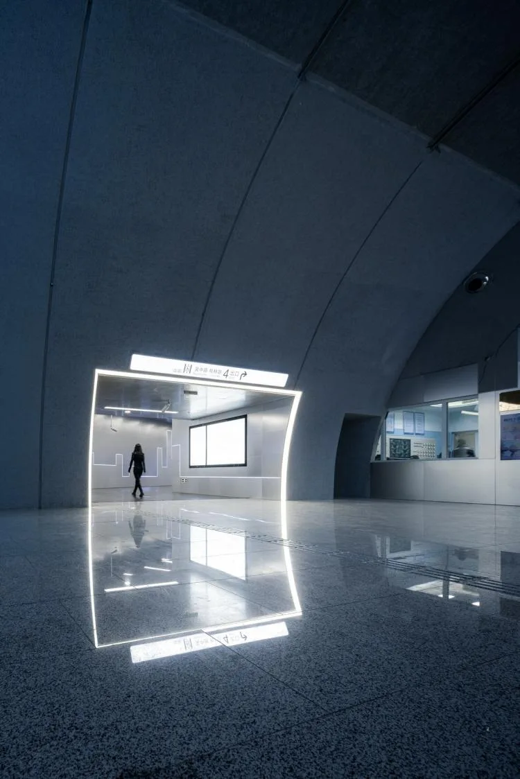 BIM architecture | The most beautiful subway station in Shanghai, have you checked in/Wutopia Lab