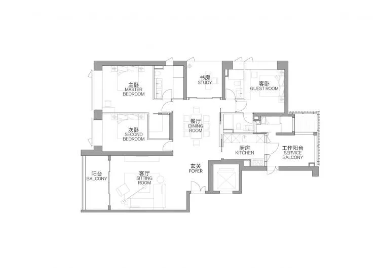 BIM Architecture | Urban Vacation Home - A Home for Physical and Mental Peace/LUKSTUDIO Studio