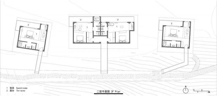 BIM Architecture | Livable and Tourable, Between Half Mountain and Rice Fields: Architectural Design of Bagu Su Ji in Dianjiang, Chongqing/Sanwen Architecture