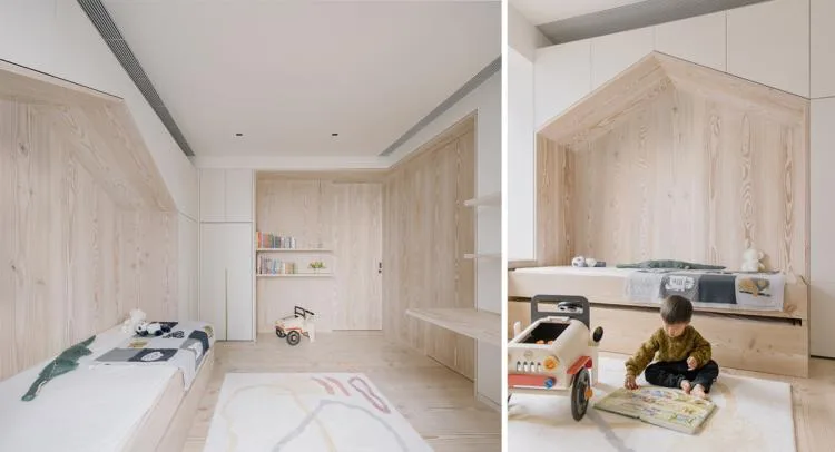BIM Architecture | Urban Vacation Home - A Home for Physical and Mental Peace/LUKSTUDIO Studio