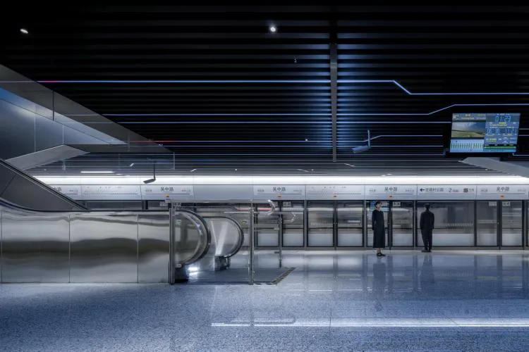 BIM architecture | The most beautiful subway station in Shanghai, have you checked in/Wutopia Lab