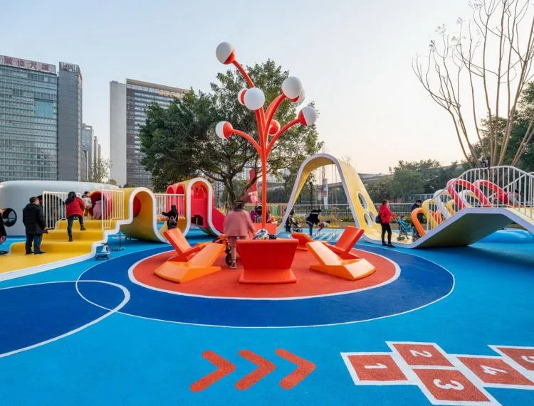 BIM Architecture | Golden Horse Wizard of Oz, a New Type of Public Space "City Toy"/Baizhu Design
