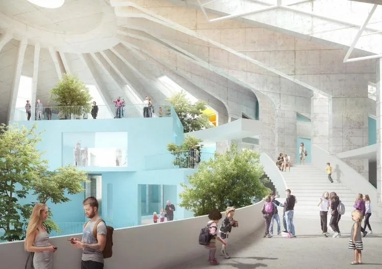 BIM Architecture | MVRDV 'Tirana Pyramid' officially starts construction, Albanian Brutalist Monument renovation
