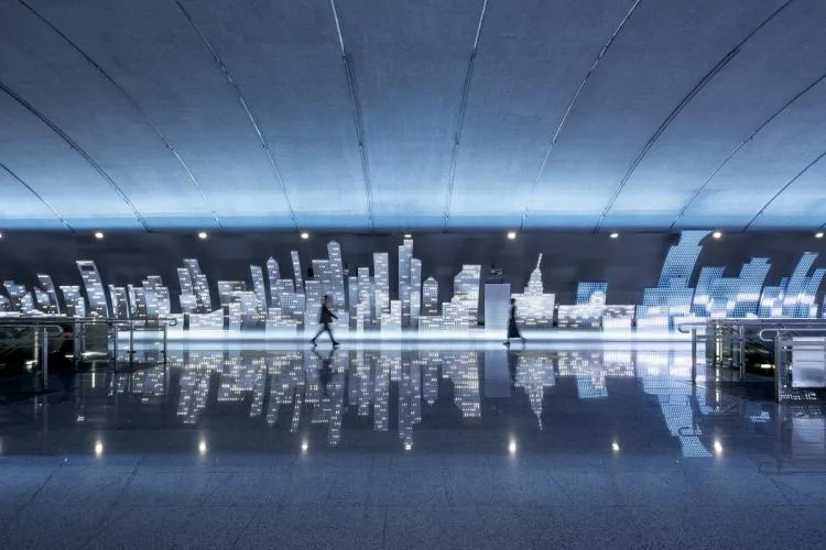 BIM architecture | The most beautiful subway station in Shanghai, have you checked in/Wutopia Lab