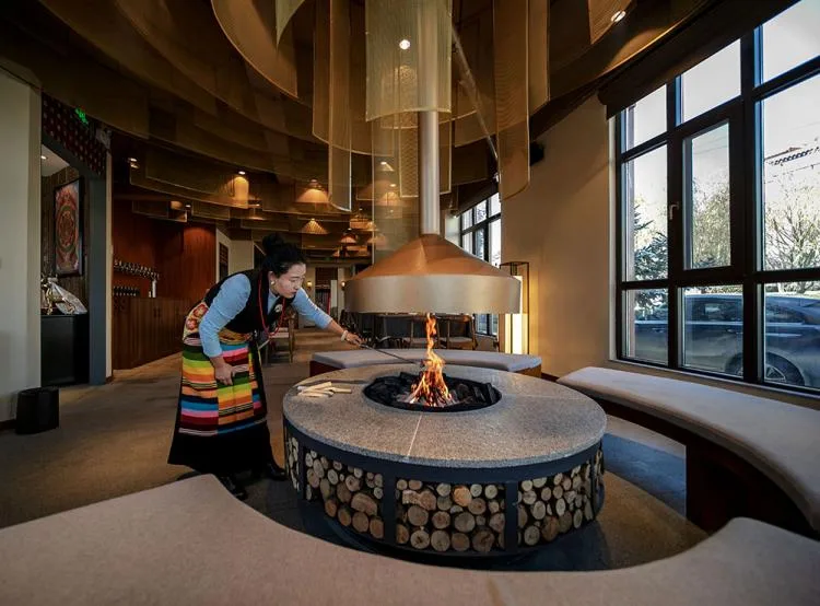 BIM Architecture | Kalakar Tibetan Food Culture Center, Shangri La/Pingjie Design