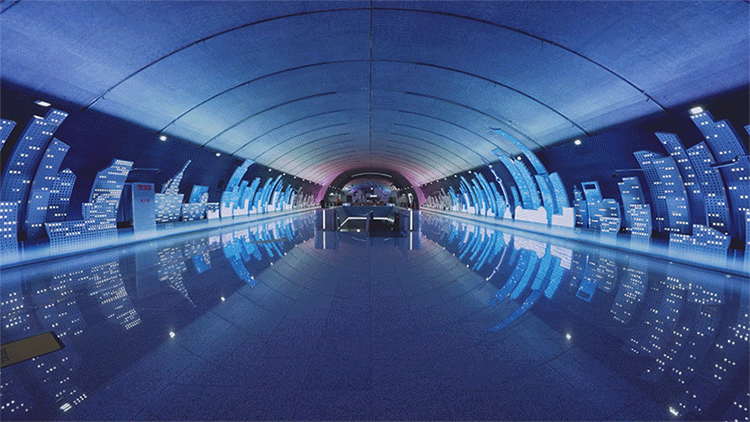 BIM architecture | The most beautiful subway station in Shanghai, have you checked in/Wutopia Lab