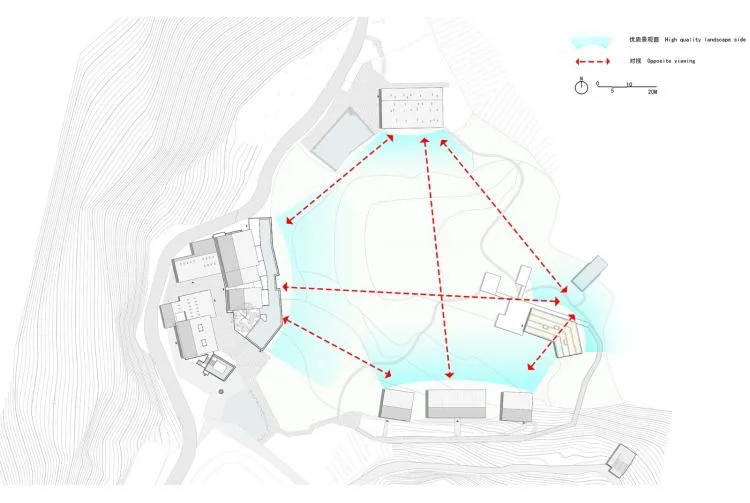 BIM Architecture | Livable and Tourable, Between Half Mountain and Rice Fields: Architectural Design of Bagu Su Ji in Dianjiang, Chongqing/Sanwen Architecture
